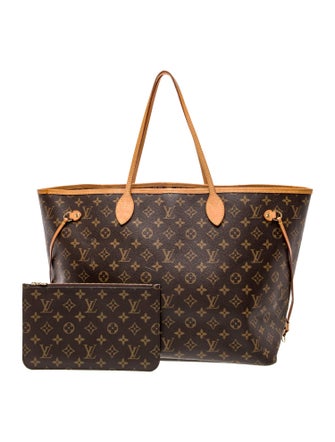Louis Vuitton LV Monogram Neverfull w/Pouch GM