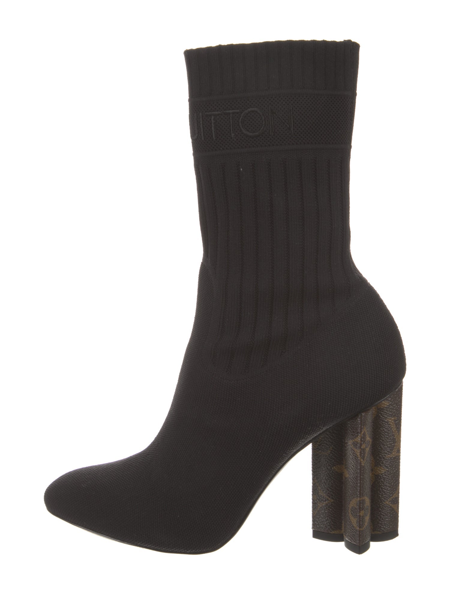 Louis Vuitton LV Monogram Sock Boots