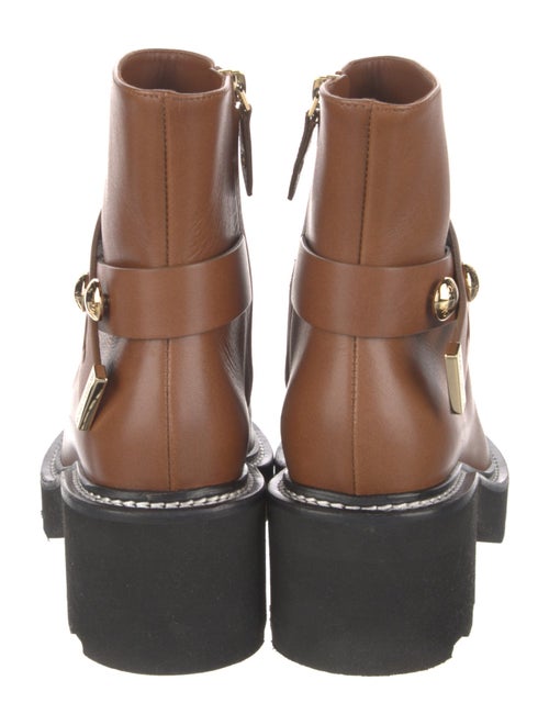 Louis Vuitton Leather Moto Boots