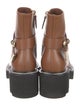 Louis Vuitton Leather Moto Boots