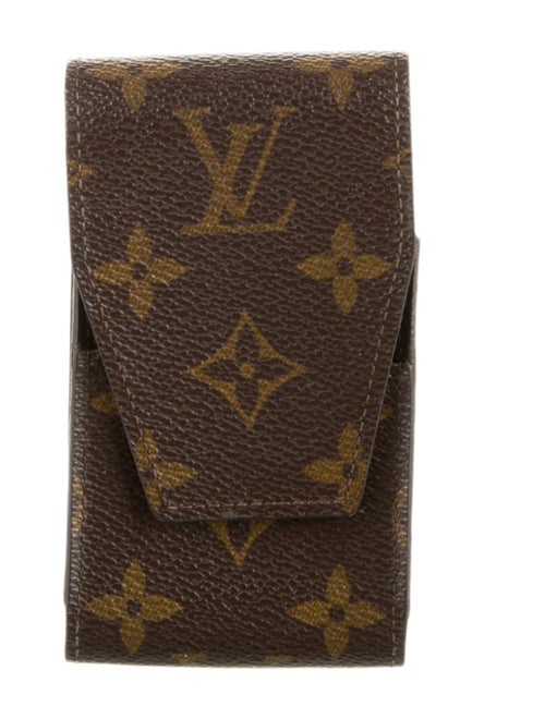 Louis Vuitton Patterned Canvas Cigarette Case