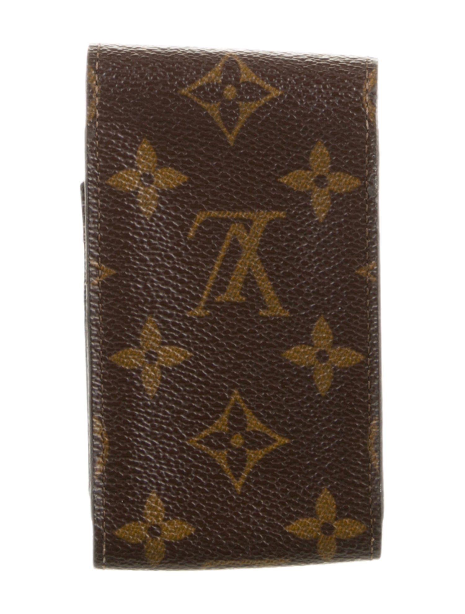 Louis Vuitton Patterned Canvas Cigarette Case