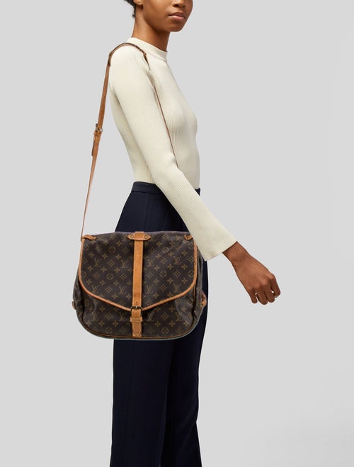 Louis Vuitton LV Monogram Saumur 40