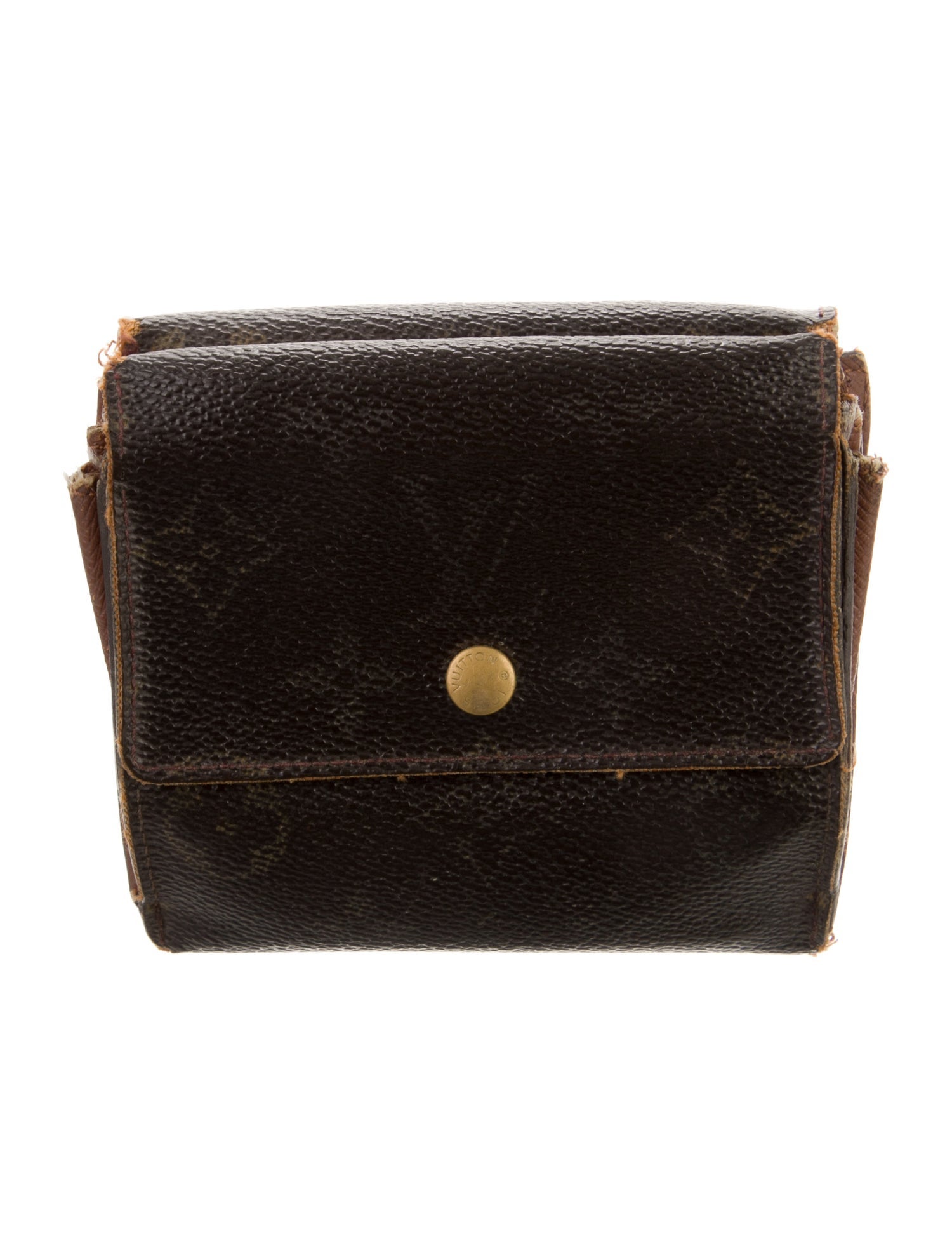 Louis Vuitton Vintage Leather Coin Pouch