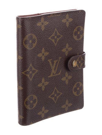 Louis Vuitton Monogram Small Ring Agenda Cover