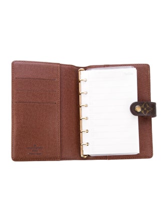 Louis Vuitton Monogram Small Ring Agenda Cover