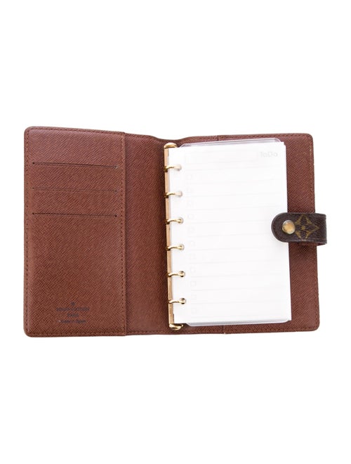 Louis Vuitton Monogram Small Ring Agenda Cover