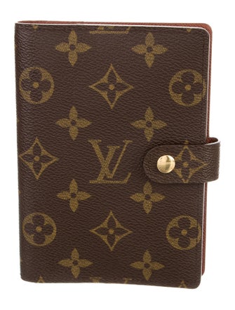 Louis Vuitton Monogram Small Ring Agenda Cover