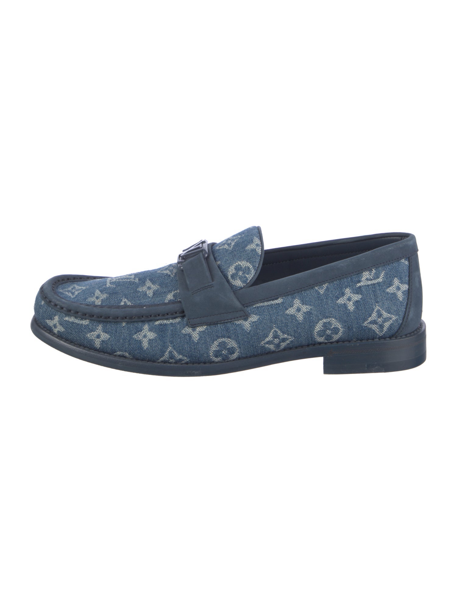 Louis Vuitton LV Monogram Denim Loafers