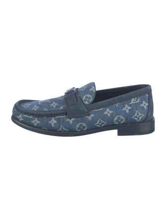 Louis Vuitton LV Monogram Denim Loafers