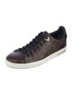 Louis Vuitton LV Monogram Leather Trim Embellishment Sneakers