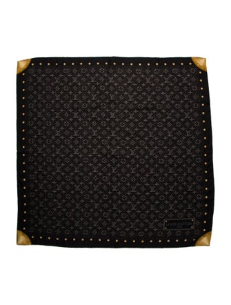 Louis Vuitton Denim Trunk Silk Scarf