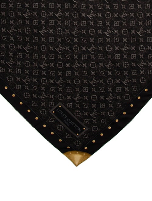 Louis Vuitton Denim Trunk Silk Scarf