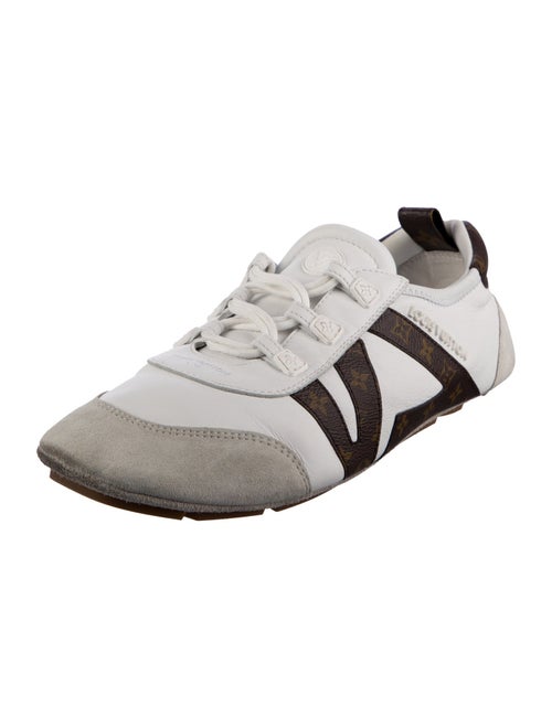 Louis Vuitton Leather Printed Sneakers