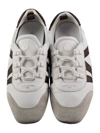 Louis Vuitton Leather Printed Sneakers