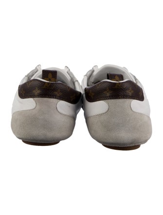 Louis Vuitton Leather Printed Sneakers