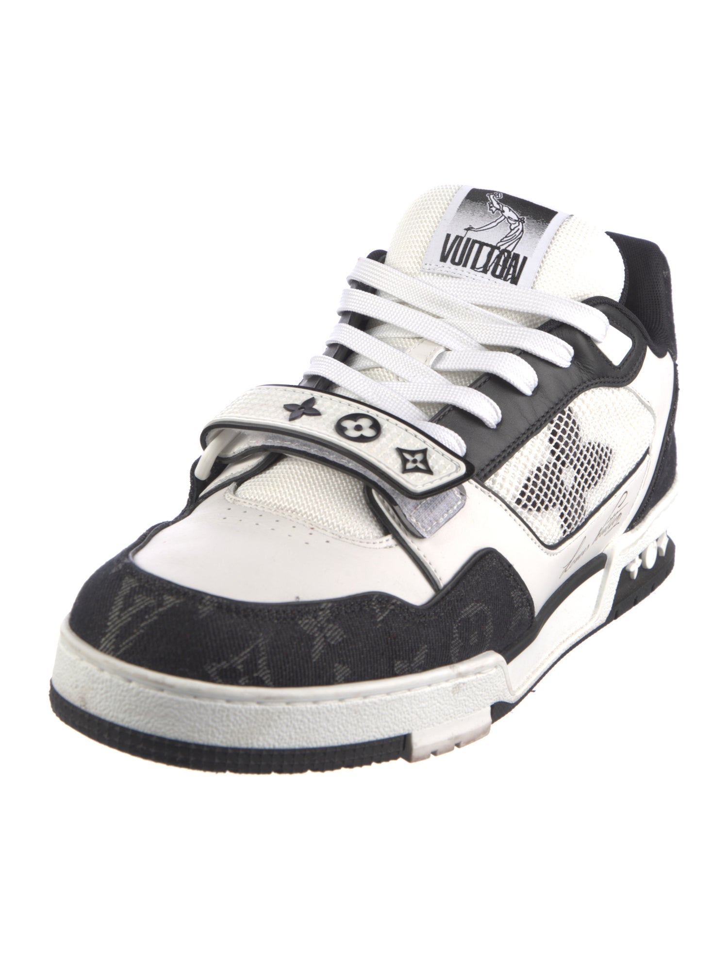 Louis Vuitton LV Monogram Leather Sneakers