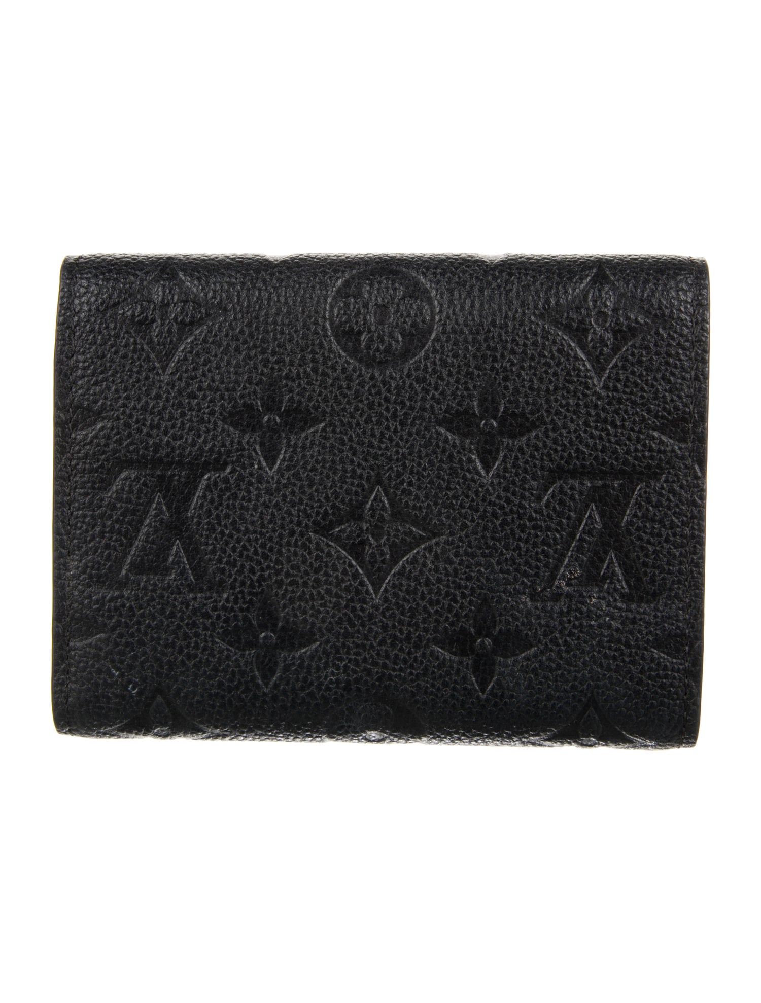 Louis Vuitton LV Monogram Empreinte Leather Victorine Wallet