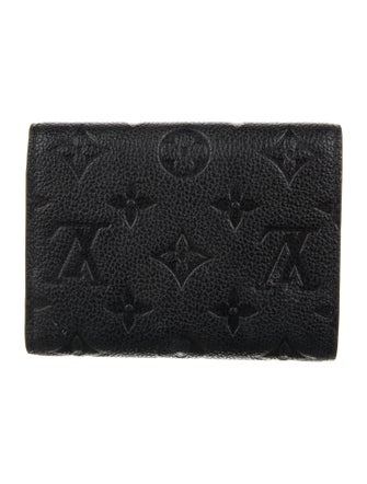 Louis Vuitton LV Monogram Empreinte Leather Victorine Wallet