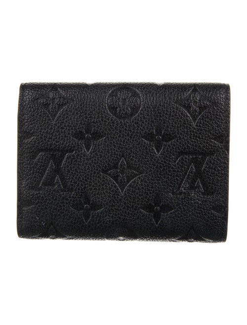 Louis Vuitton LV Monogram Empreinte Leather Victorine Wallet