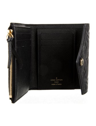 Louis Vuitton LV Monogram Empreinte Leather Victorine Wallet