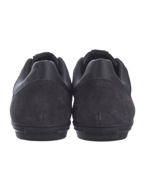 Louis Vuitton Signature Logo Suede Sneakers