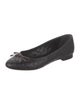 Louis Vuitton LV Monogram Embossed Leather Ballet Flats