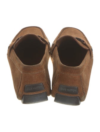 Louis Vuitton Suede Moccasins