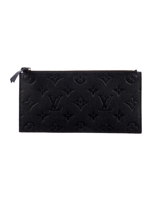 Louis Vuitton LV Monogram Empreinte Leather Pochette Félicie Insert