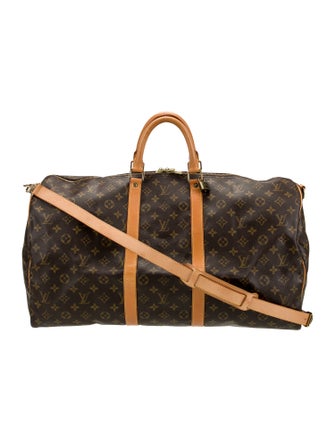 Louis Vuitton LV Monogram Keepall Bandouliere 55