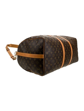 Louis Vuitton LV Monogram Keepall Bandouliere 55