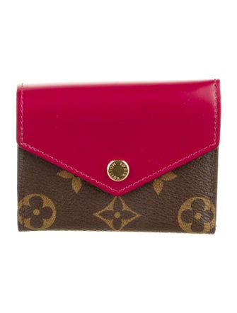 Louis Vuitton Monogram Pattern Coated Canvas Zoé Wallet