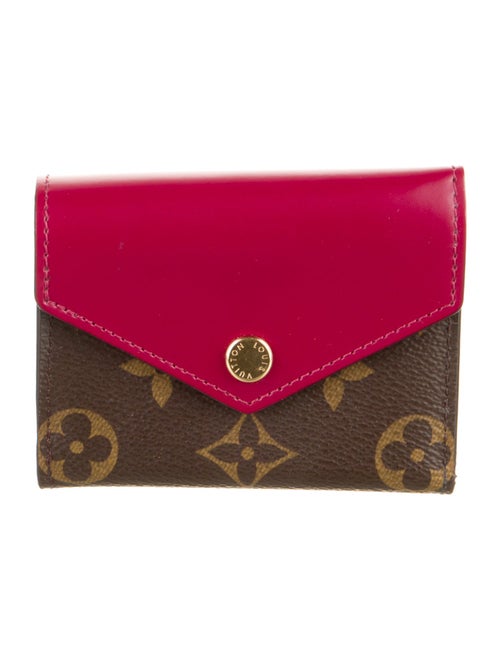 Louis Vuitton Monogram Pattern Coated Canvas Zoé Wallet
