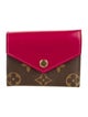 Louis Vuitton Monogram Pattern Coated Canvas Zoé Wallet