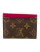 Louis Vuitton Monogram Pattern Coated Canvas Zoé Wallet