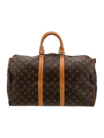 Louis Vuitton LV Monogram Keepall Bandouliere 45