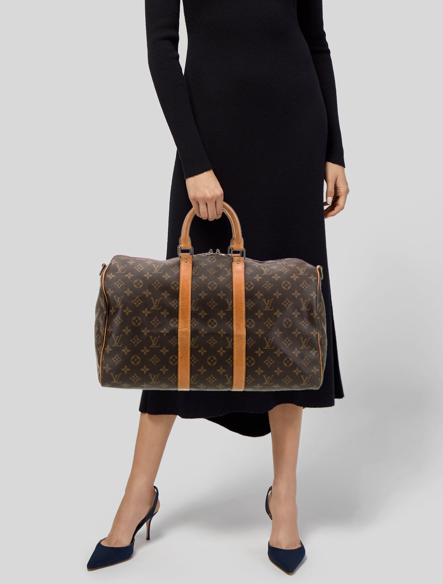 Louis Vuitton LV Monogram Keepall Bandouliere 45