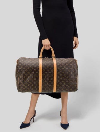 Louis Vuitton LV Monogram Keepall Bandouliere 55
