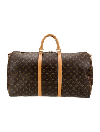 Louis Vuitton LV Monogram Keepall Bandouliere 55