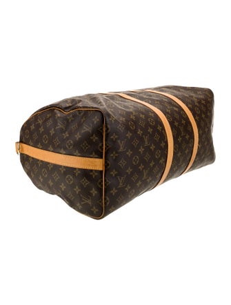 Louis Vuitton LV Monogram Keepall Bandouliere 55
