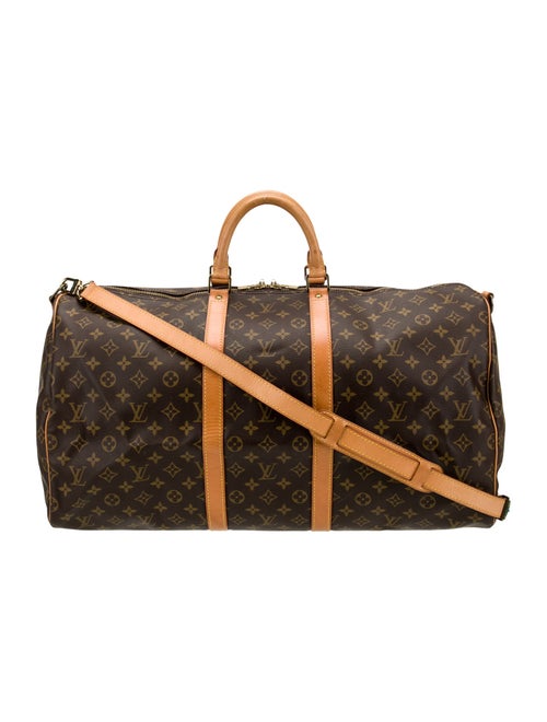 Louis Vuitton LV Monogram Keepall Bandouliere 55