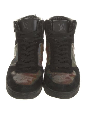 Louis Vuitton LV Monogram Suede Sneakers