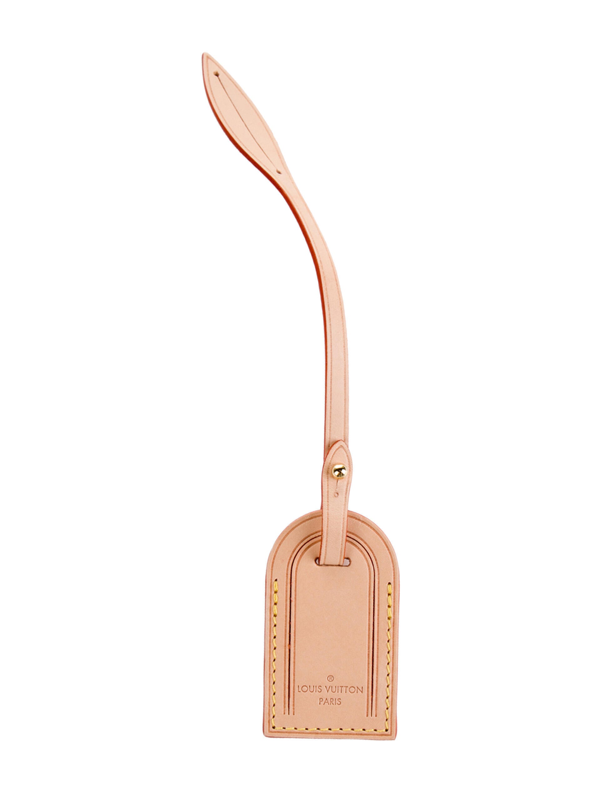 Louis Vuitton Vachetta Leather Mini Luggage Tag