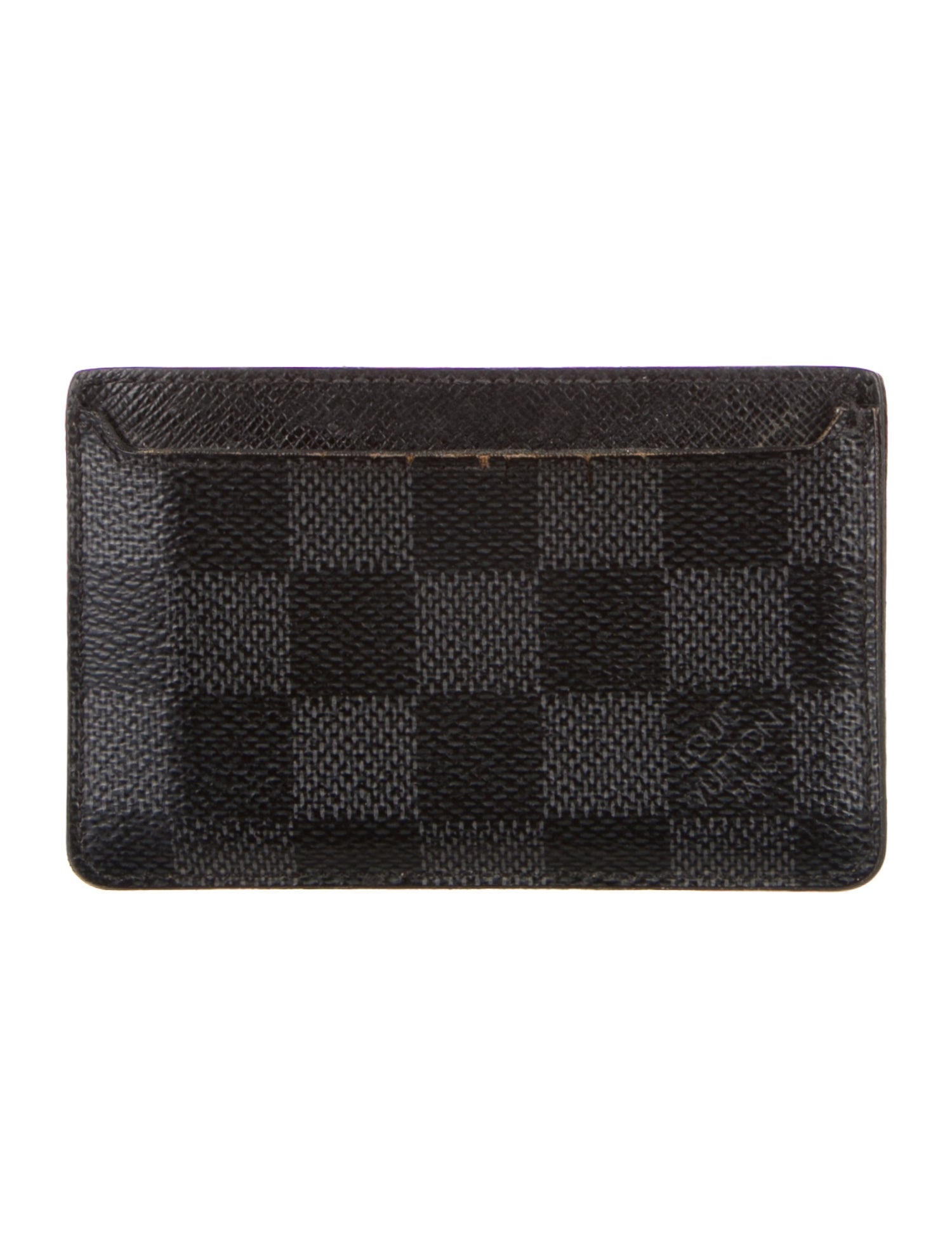 Louis Vuitton Damier Graphite Pattern Coated Canvas Card Case