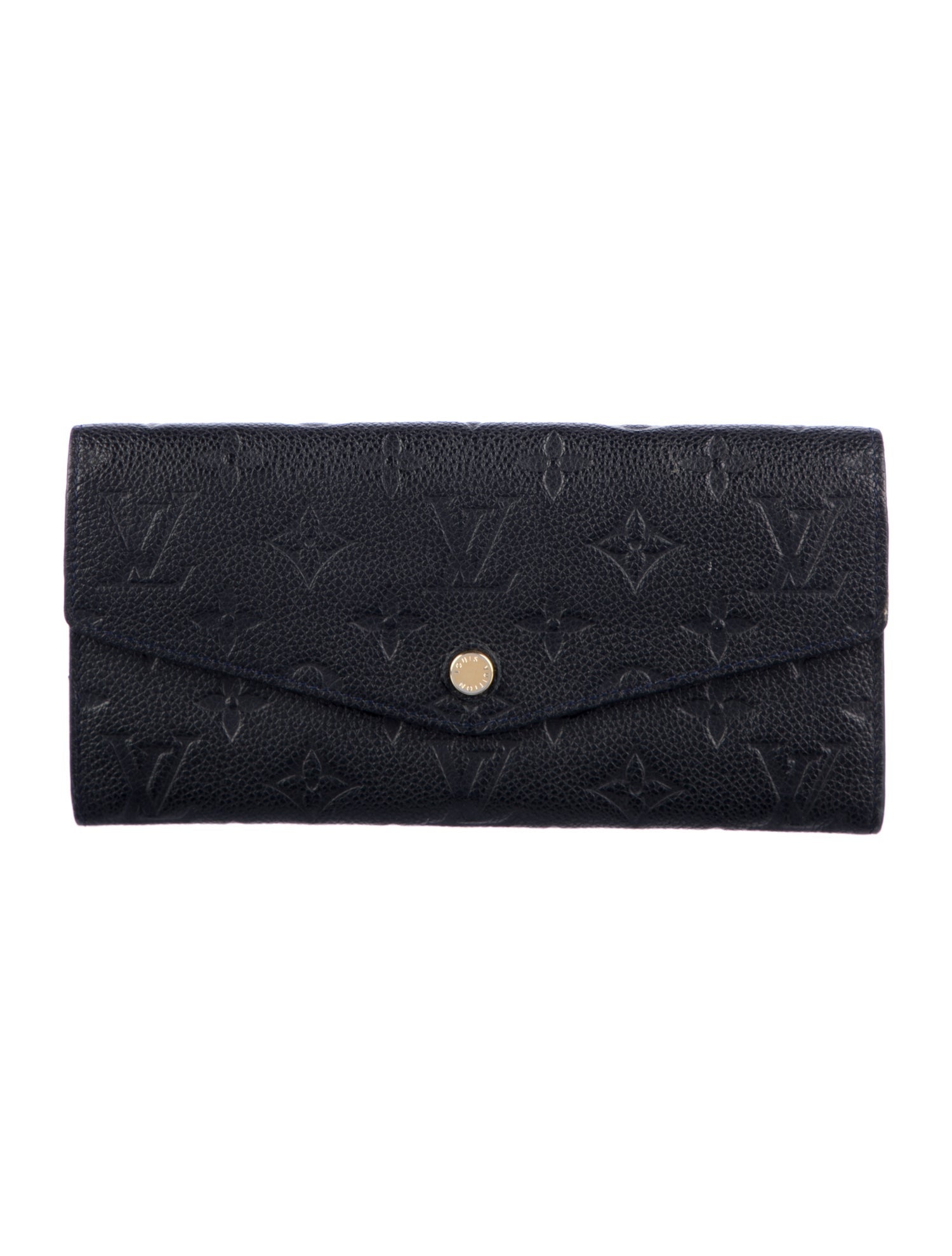 Louis Vuitton LV Monogram Empreinte Leather Curieuse Wallet
