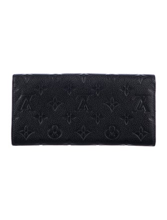 Louis Vuitton LV Monogram Empreinte Leather Curieuse Wallet