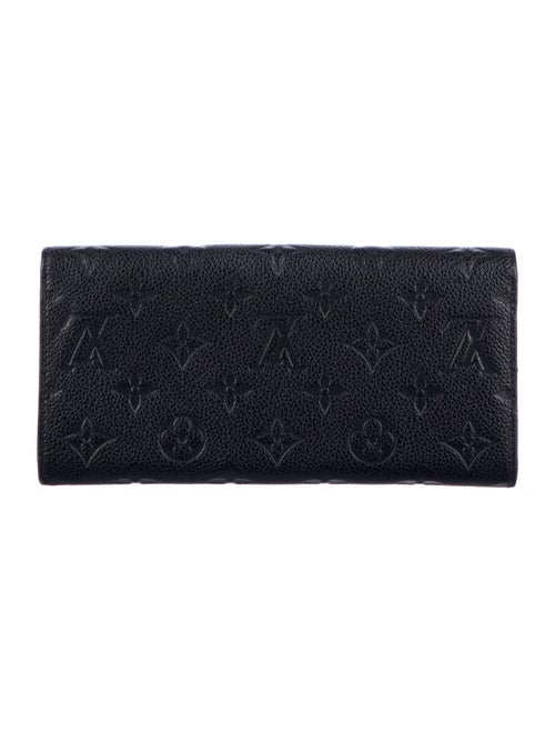 Louis Vuitton LV Monogram Empreinte Leather Curieuse Wallet