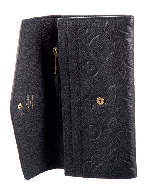 Louis Vuitton LV Monogram Empreinte Leather Curieuse Wallet