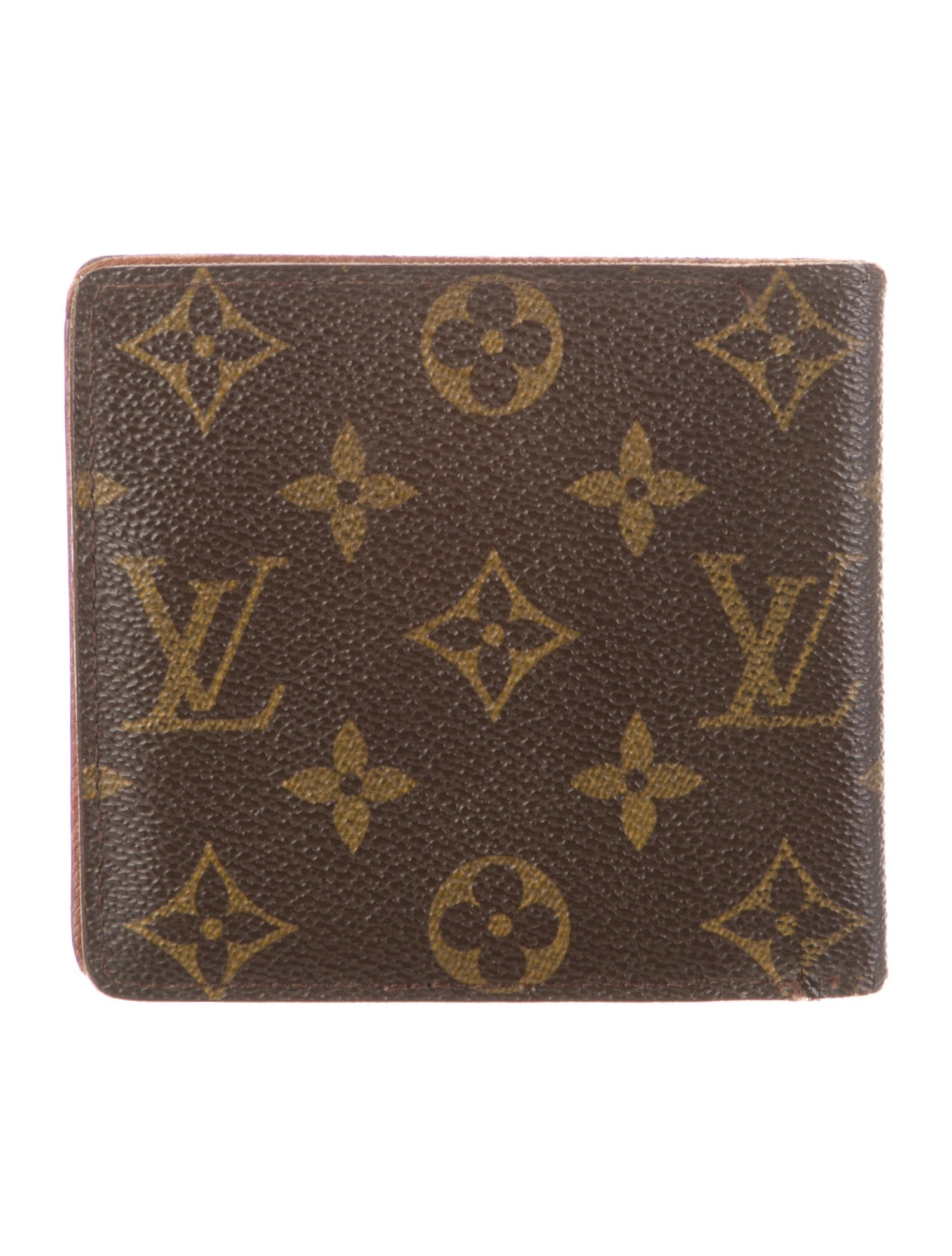 Louis Vuitton LV Monogram Coated Canvas Marco Wallet