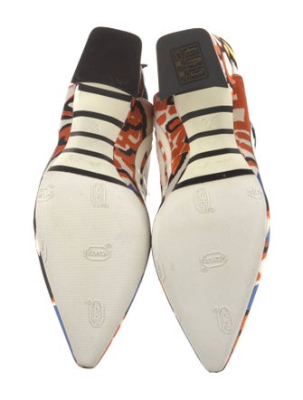 Louis Vuitton Satin Printed Pumps